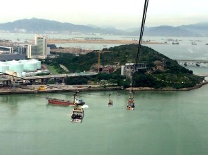 VIEW FROM THE CABLE CAR